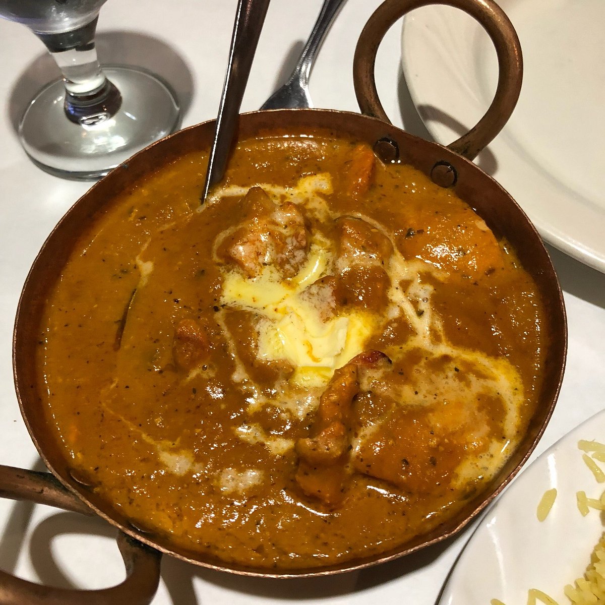 New Delhi restaurant Of India signature dishes Chicken Tikka MasalaSaag PaneerTandoori Chicken